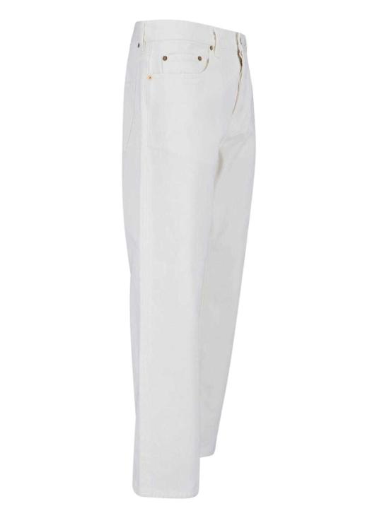  골든구스 데님 팬츠 스트레이트 진 화이트 - GOLDEN GOOSE