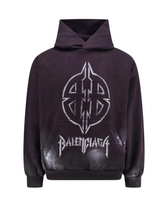  발렌시아가 스웨터 스웨트셔츠 블랙