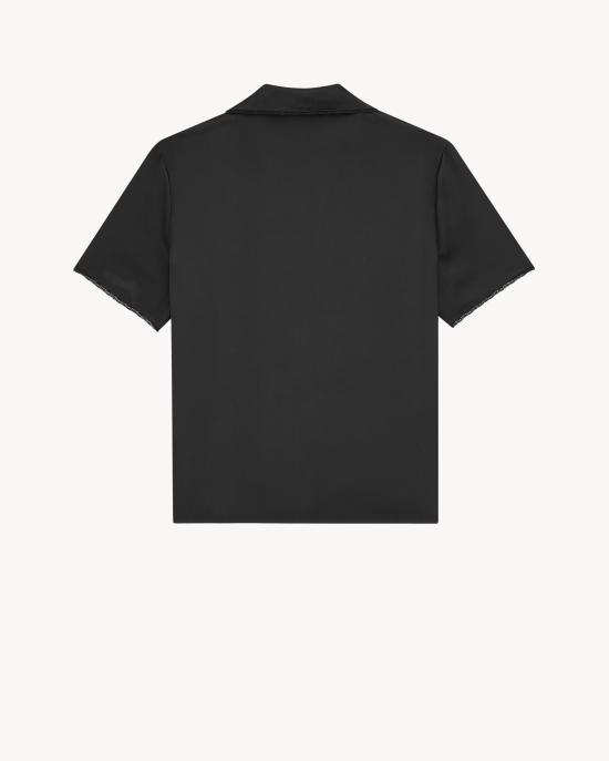 26SS 생로랑 셔츠 861081Y7G271000 Black - SAINT LAURENT