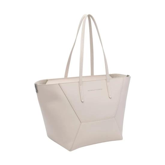 26SS 브루넬로 쿠치넬리 숄더백 MBXAD2573C8905 White - BRUNELLO CUCINELLI