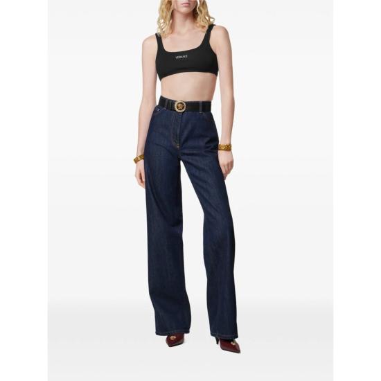  베르사체 블라우스 언더웨어 탑 블랙 - VERSACE