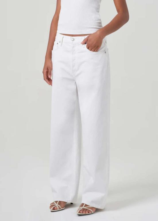  에이골디 데님 팬츠 아골드 로우 슬렁 배기 데님 진 30.5인치 - AGOLDE