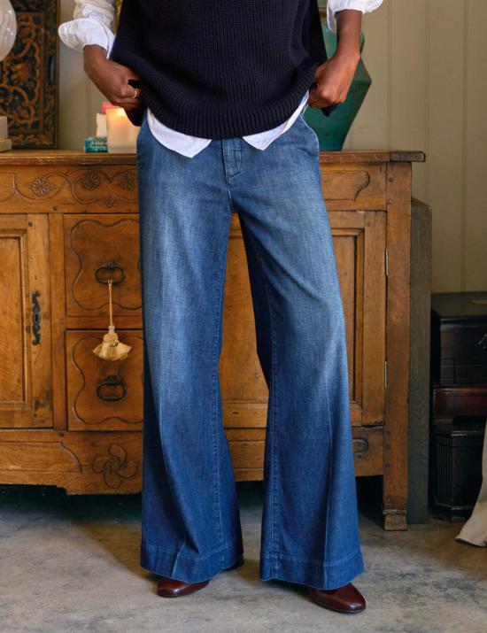  프랭크 앤 에일린 데님 팬츠 프랭크 & 아일린 웨스트 빌리지 뉴욕 트라우저 1984 팬츠 - FRANK & EILEEN