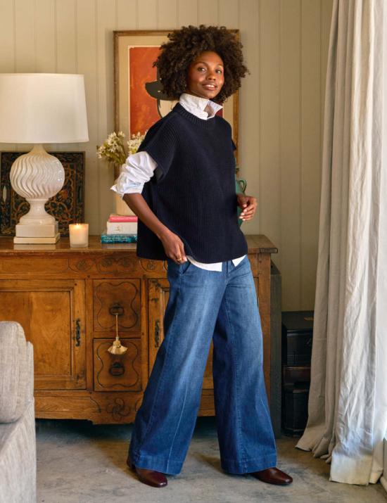  프랭크 앤 에일린 데님 팬츠 프랭크 & 아일린 웨스트 빌리지 뉴욕 트라우저 1984 팬츠 - FRANK & EILEEN