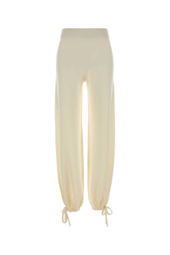  막스마라 스트레이트 팬츠 맥스 마라 나이지리아 와이드 레그 팬츠 아이보리