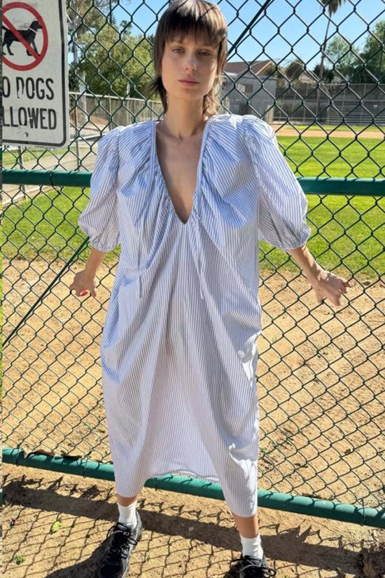  토잇 볼랑 롱 원피스 토이트 볼란트 이본 드레스 - TOIT VOLANT