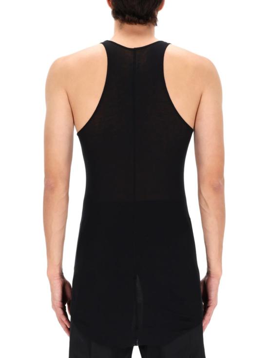  릭 오웬스 민소매 티셔츠 코튼  블랙 - RICK OWENS