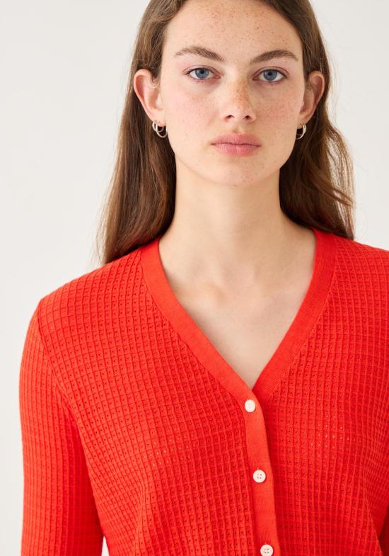  데미리 뉴욕 가디건 데밀리 키키 와플 포인트엘 코튼 - DEMYLEE