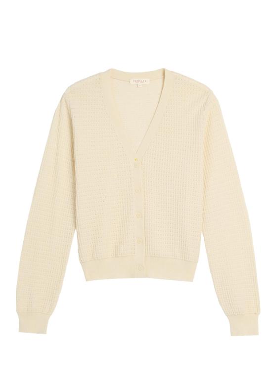  데미리 뉴욕 가디건 데밀리 키키 와플 포인트엘 코튼 - DEMYLEE