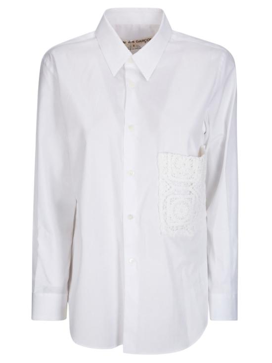 26SS 꼼데가르송 셔츠 GQB012S26 1 WHITE X OFF WH