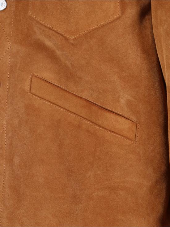  디스퀘어드2 자켓 Dsquared2 버튼 재킷 브라운 - DSQUARED2