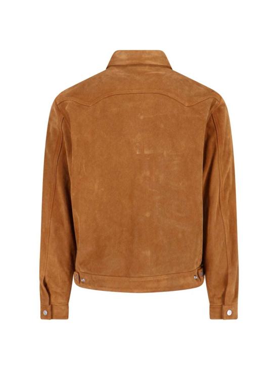  디스퀘어드2 자켓 Dsquared2 버튼 재킷 브라운 - DSQUARED2