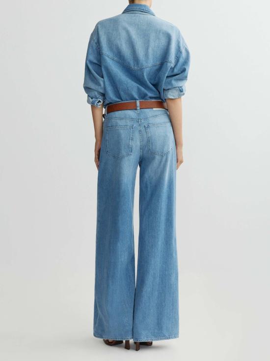  DL 1961 데님 셔츠 Dl 1961 애디슨 오버셔츠 리버뱅크 아우라 셔츠 - DL 1961