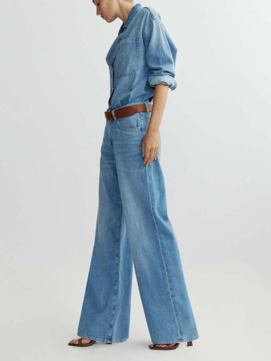  DL 1961 데님 셔츠 Dl 1961 애디슨 오버셔츠 리버뱅크 아우라 셔츠 - DL 1961