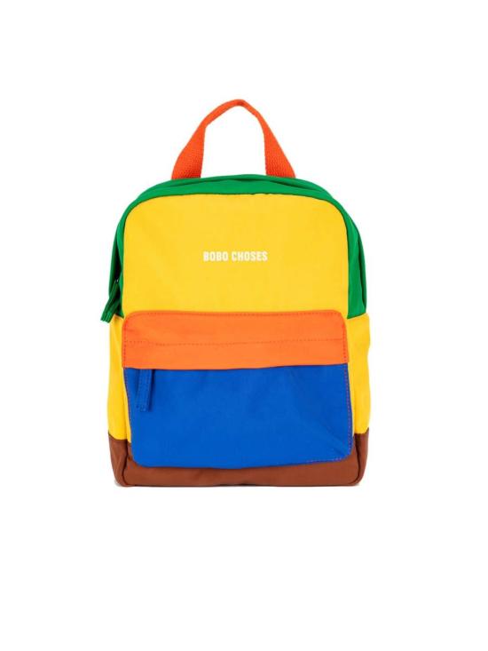  보보쇼즈 백팩 키즈 보보 초스 컬러 블록  멀티컬러