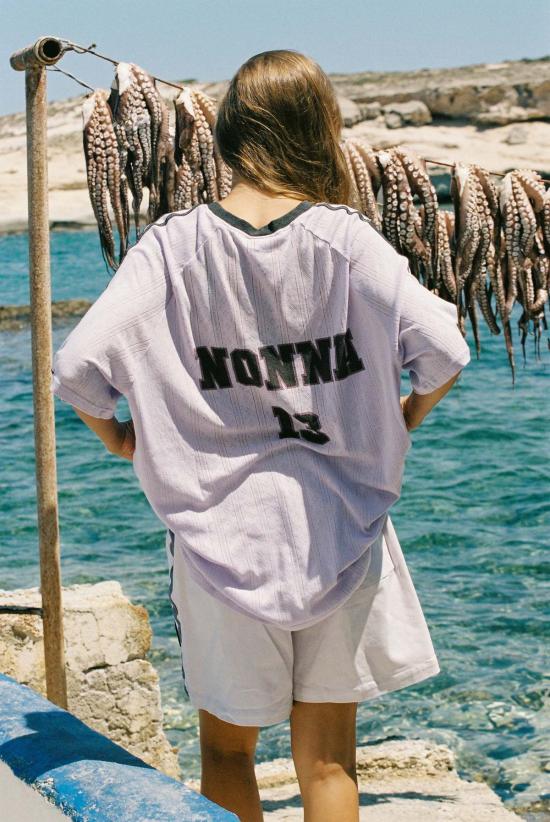  Ciao Ciao Vacation 반팔 티셔츠 Nonnas 레이서 티셔츠 - OTHER BRANDS