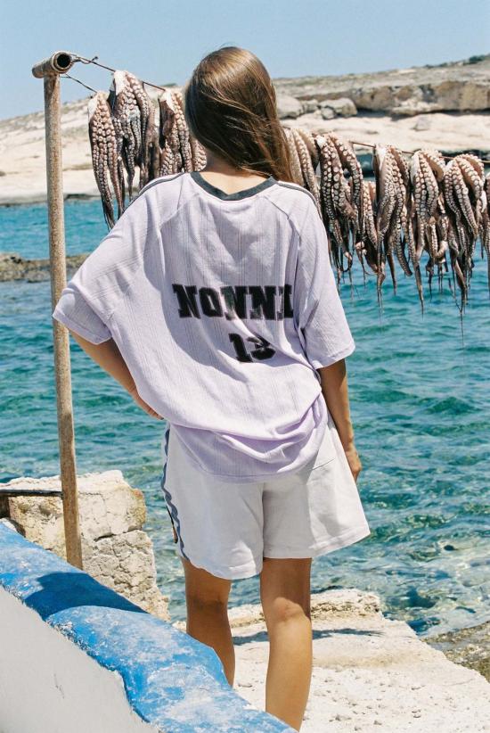  Ciao Ciao Vacation 반팔 티셔츠 Nonnas 레이서 티셔츠 - OTHER BRANDS