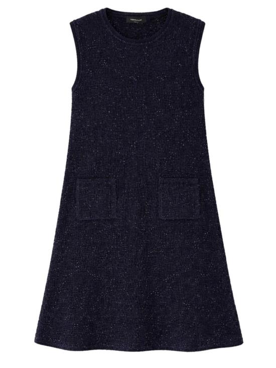  파비아나 필리피 숏 원피스 스팽글 미니 드레스 (블루)