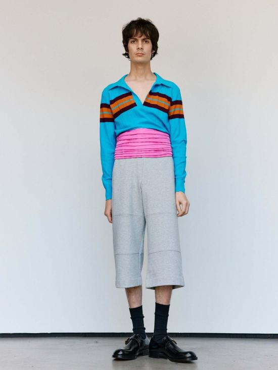  드리스 반 노튼 스웨터 Dries Van Noten Maona  터콰이즈 - DRIES VAN NOTEN