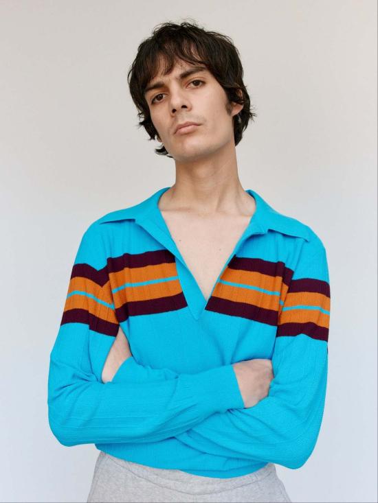  드리스 반 노튼 스웨터 Dries Van Noten Maona  터콰이즈