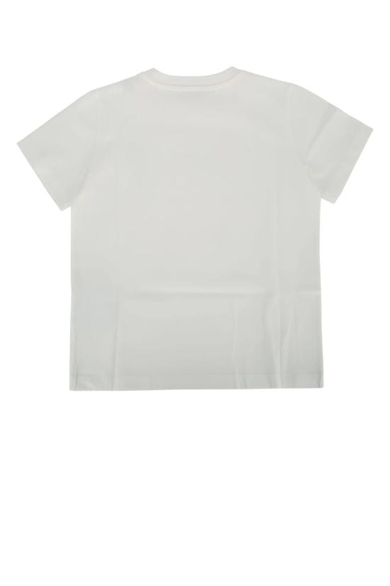  [키즈] 몽클레어 티셔츠 키즈 반팔 티셔츠 크림/블랙 - MONCLER