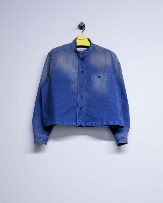  나마체코 데님 자켓 오세아나 코튼 메라우드 오버셔츠