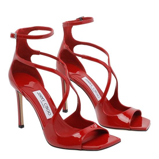  지미추 힐/펌프스 아지아 펌프스 레드 - JIMMY CHOO