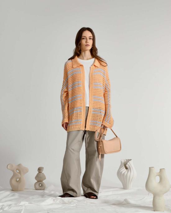  Future Classics 가디건 퓨처 클래식 스트라이프 코쿤 - OTHER BRANDS