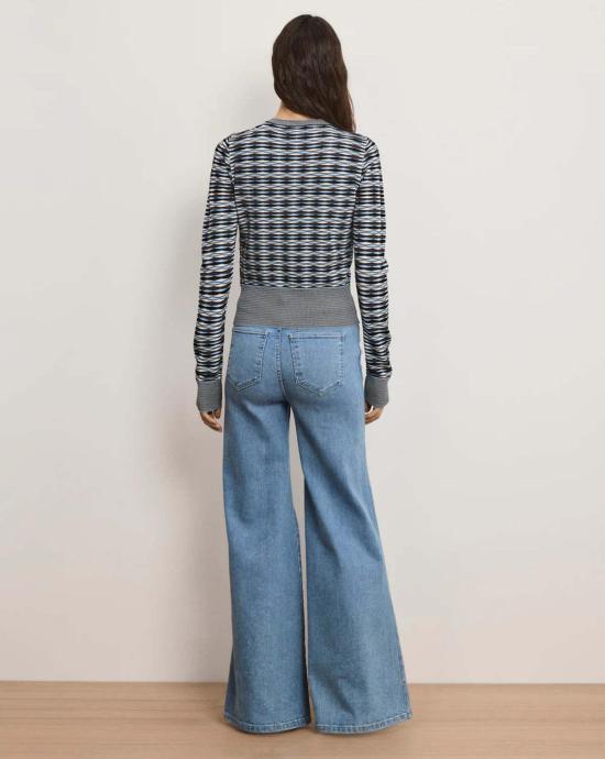  베로니카비어드 가디건 베로니카 비어드 캄브리아 카디건 블루 제이 멀티 - VERONICA BEARD