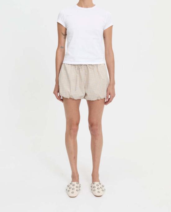  블랑카 숏팬츠 이슬리 쇼츠 크림