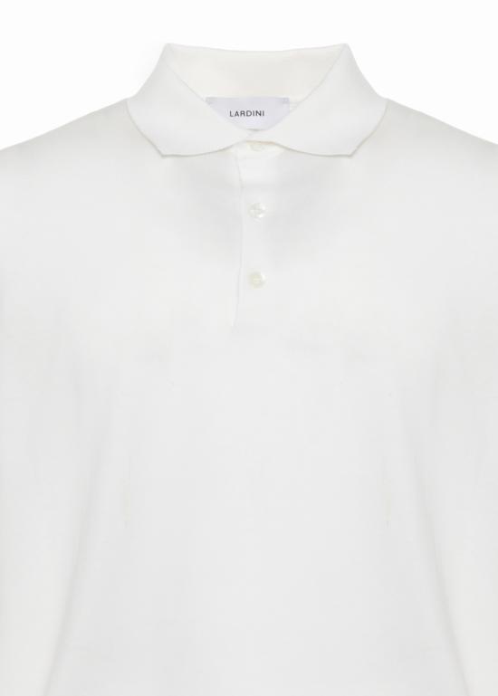 26SS 라르디니 폴로 티셔츠 CNLPMC65 CN64020100 White - LARDINI