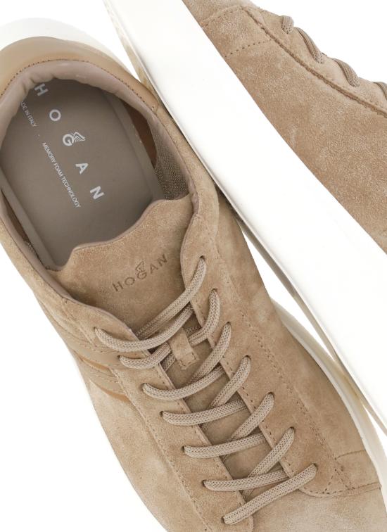 26SS 호간 스니커즈 HXM5800DV42UHO 828K Brown - HOGAN