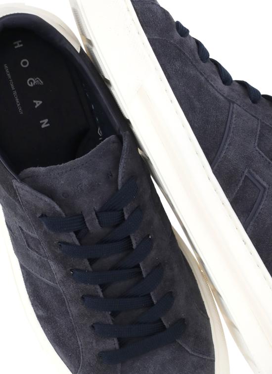 26SS 호간 레벨 스니커즈 HXM6910FU10UHO 01VU Blue - HOGAN