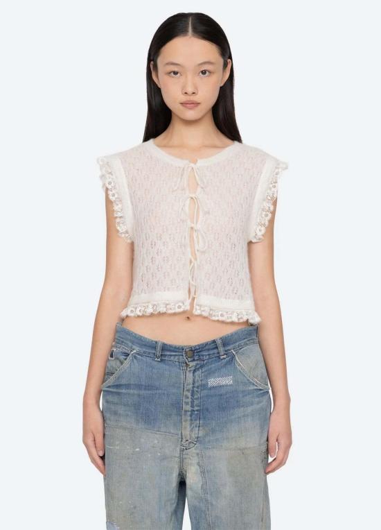  씨뉴욕 베스트 Sea Ny Teagan 니트 콤보  탑 - SEA NY