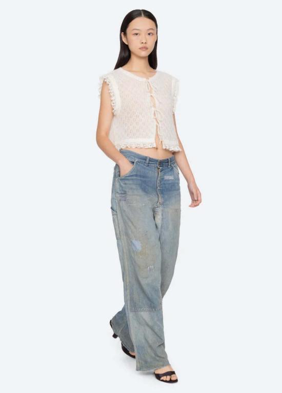  씨뉴욕 베스트 Sea Ny Teagan 니트 콤보  탑 - SEA NY