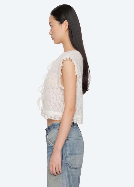  씨뉴욕 베스트 Sea Ny Teagan 니트 콤보  탑 - SEA NY