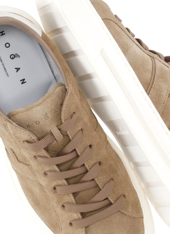 26SS 호간 레벨 스니커즈 HXM6910FU10UHO 0ZCP Brown - HOGAN