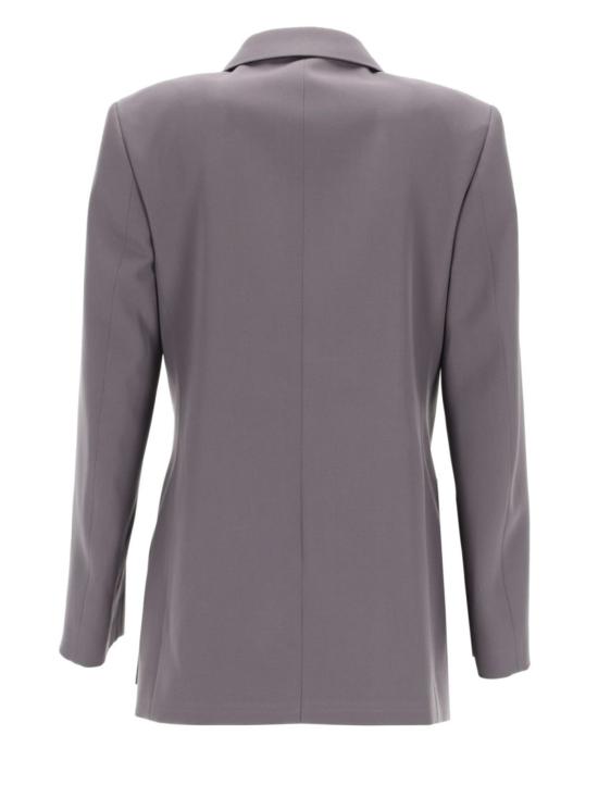  질샌더 자켓 질 샌더 더블 브레스트 울 재킷 그레이 - JIL SANDER