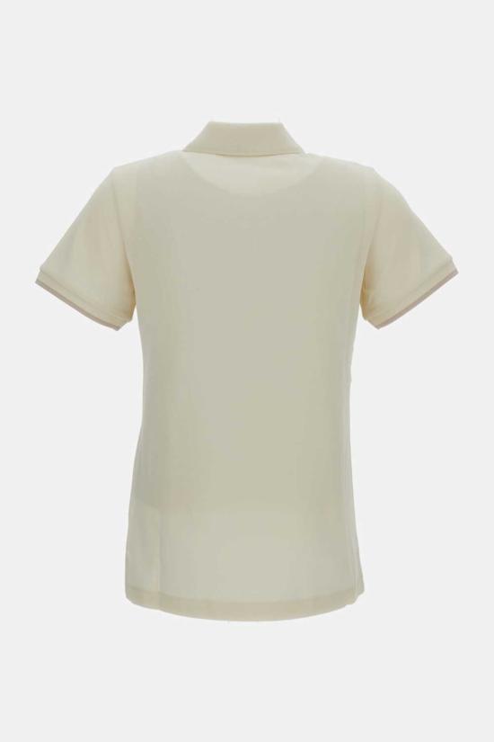  몽클레어 반팔 티셔츠 몽클레르 폴로 피케 폴로 셔츠 블랙 - MONCLER