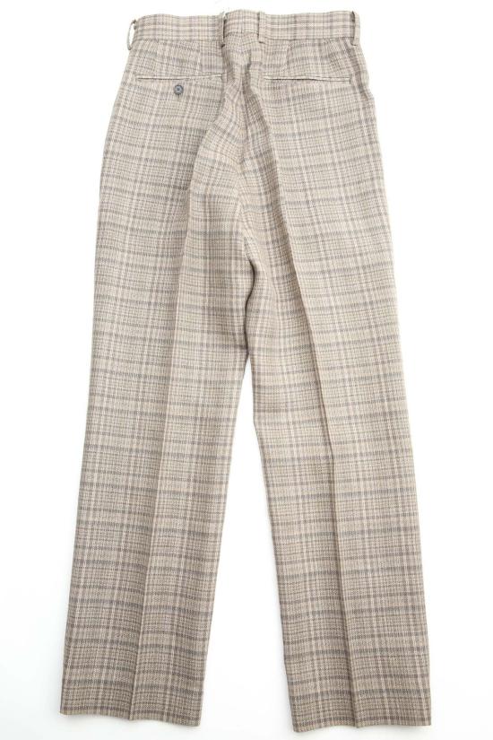  오라리 스트레이트 팬츠 오랄리 실크 린넨 네프 체크 슬랙스 - AURALEE