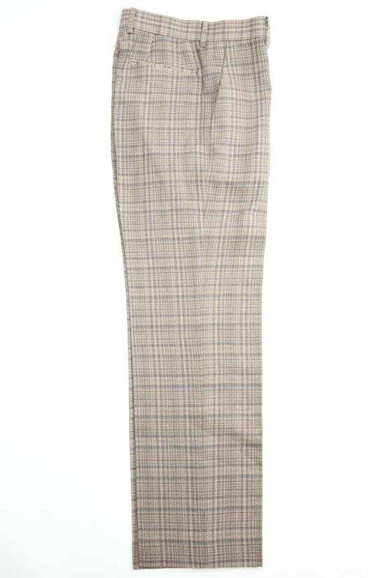  오라리 스트레이트 팬츠 오랄리 실크 린넨 네프 체크 슬랙스 - AURALEE