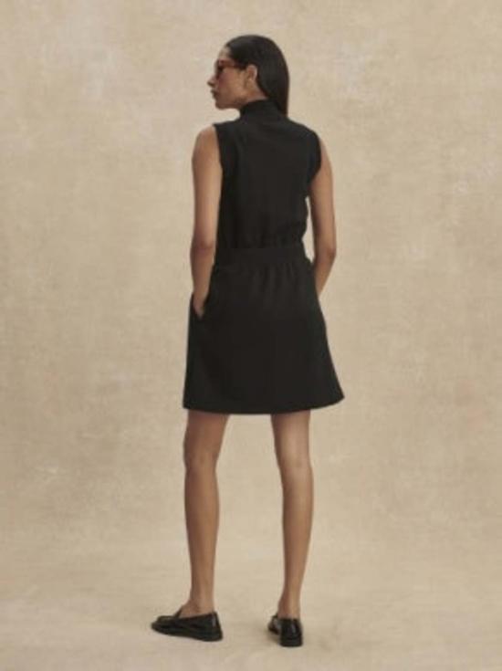  발리 숏 원피스 바를리 폴리아나 하프 집업 드레스 - VARLEY