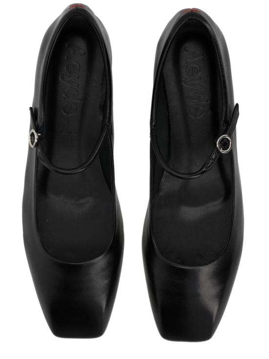  에이드 힐/펌프스 Aeydē Uma 메리 제인 플랫 슈즈 블랙 - AEYDE