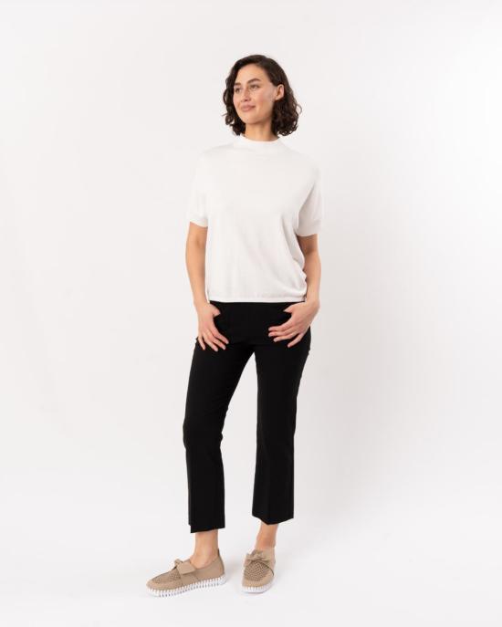  엘리엇 로렌 팬츠 패치 포켓 풀온  블랙 - ELLIOTT LAUREN