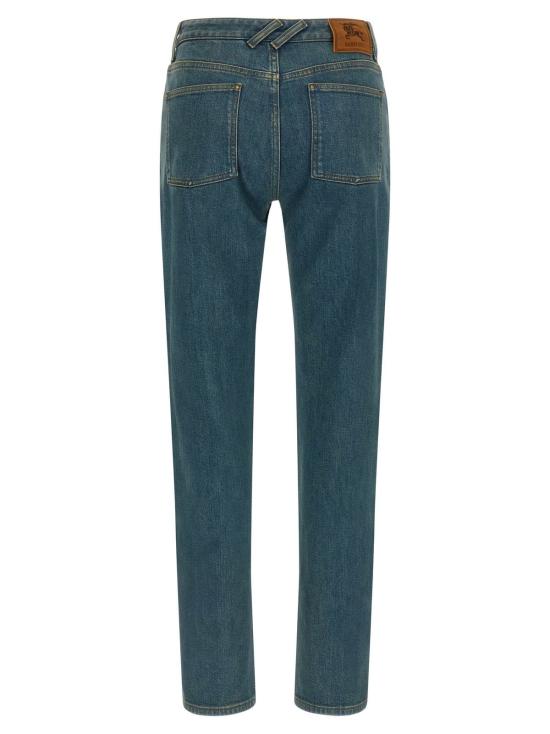  버버리 데님 팬츠 달리아 진 블루 - BURBERRY