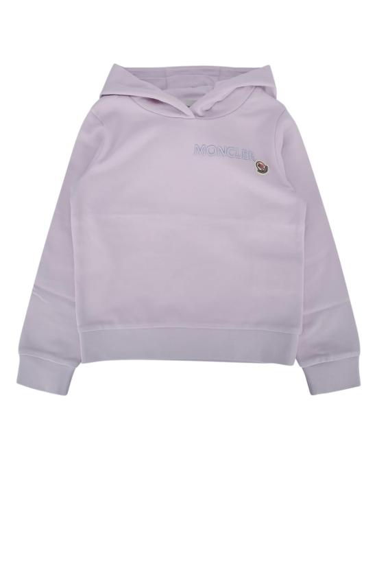  [키즈] 몽클레어 풀오버 키즈 후드티 스웨터 라일락색