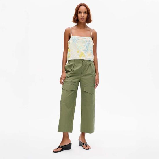  바움 운드 페르드가르텐 민소매 티셔츠 Baum und Pferdgarten Jovana 스팽글 탑 파스텔 스팽글 플라워 - BAUM UND PFERDGARTEN