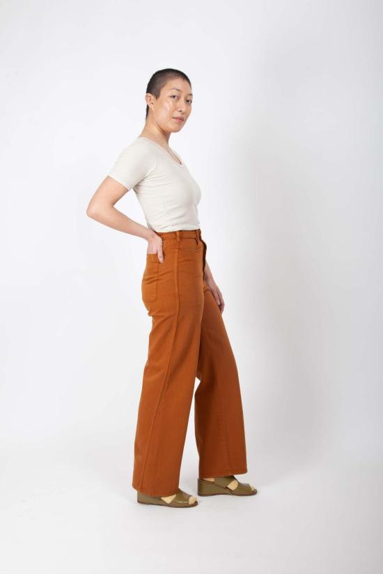  Gravel & Gold 스트레이트 팬츠 자갈 및 금 채굴 바지 마두로 - OTHER BRANDS