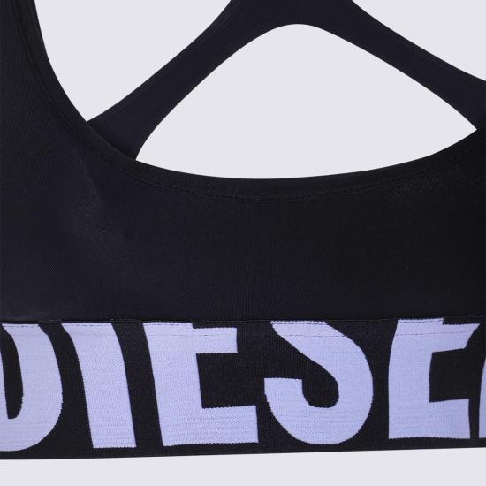  디젤 민소매 티셔츠 탱크탑 블랙 - DIESEL