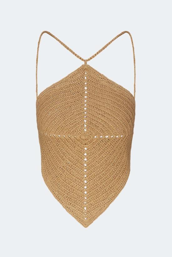  사이먼밀러 블라우스 사이먼 밀러 키트 크로셰 탑 내추럴